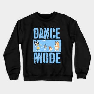 Bluey Dance Mode Crewneck Sweatshirt